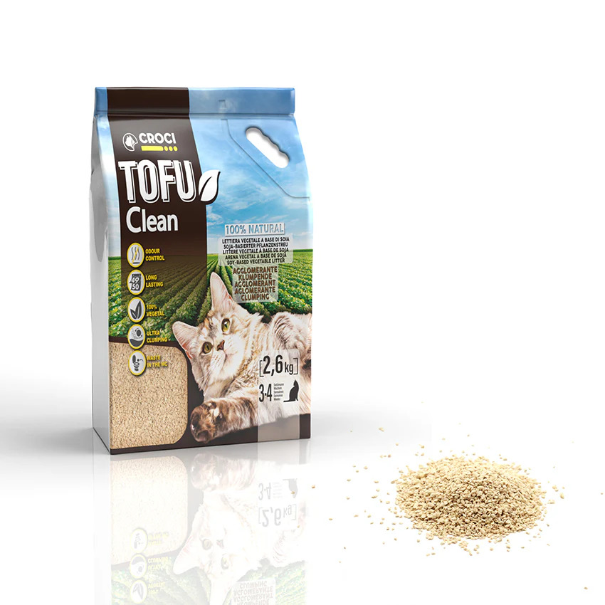 Tofu podstielka Croci 2,6kg