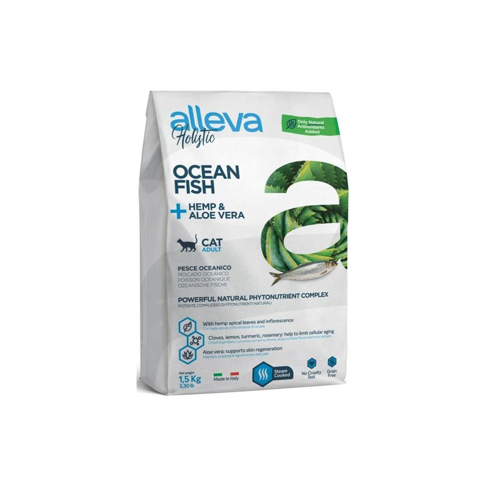 Alleva HOLISTIC cat adult ocean fish 1,5 kg
