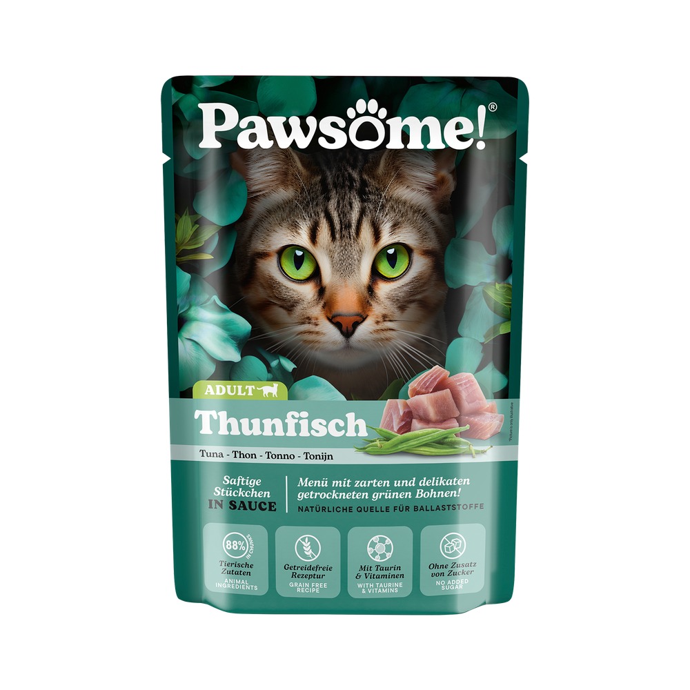 PAWSOME! pre Mačky Adult – Tuniak 85g